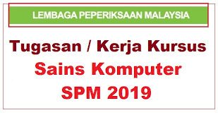 Kelas pengenalan menumpukan pada mencipta program asas yang menyusun nombor, memaparkan mesej, dan bertanya soalan pengguna. Tugasan Kerja Kursus Sains Komputer Spm 2019 Kertas 2 3770 2 Bumi Gemilang