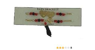 Amazon Com New Azabache Bracelet For Babies Protection From Evil Eye By Jbt Clothing Shoes Jewelry