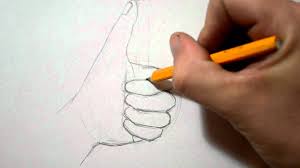 How To Draw A Hand Thumbs Up Sign Youtube How to draw anime hands step by step animeoutline. how to draw a hand thumbs up sign
