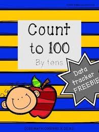 Free Data Tracking Sheet For Teachers Students For The Goal Of Counting To 100 By Tens Ccss Math Content K Counting To 100 Student Data Data Tracking Sheets