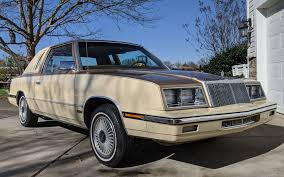 Mark Cross Leather: 1985 Chrysler LeBaron Turbo | Barn Finds