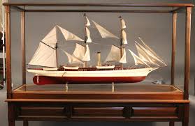 Lot 44 Expertly Crafted Model Of George Baker S Private Steam Yacht Harvard Baker Founded Harvard Business School Barcos De Madera Barcos Antiguos Barcos