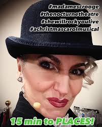 It's an honor to be part of the Scrooge legacy! We've got one more week of  shows here at The Nocturne Theatre before Christmas! 🎄