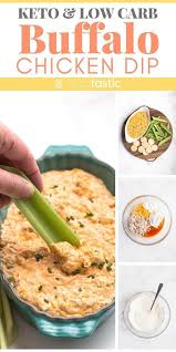 Easy Keto Buffalo Chicken Dip Recipe With Shredded Chopped Chicken Cream Cheese Franks Win Chicken Dip Recipe Low Carb Appetizers Buffalo Chicken Dip Recipe