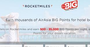 This video discusses the redemption of credit card points with interest of. Travel With Airasia Big Rocketmiles Shini Lola Your Guide To Travel Beauty Lifestyle