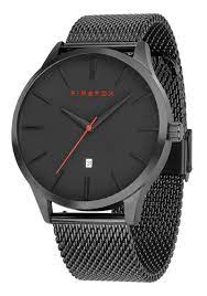 Schwarz ist wohl eine der maskulinsten farben überhaupt und da wundert es auch nicht, dass es so viele schwarze herrenuhren zur auswahl gibt. Firefox Xchange Edelstahl Herrenuhr Ffpl01 002 Schwarz Mesh Armband 4260223863516