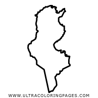 Tunisia flag with official colors. Arabic Coloring Pages Ultra Coloring Pages