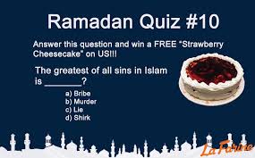 Perhaps it was the unique r. Ramadan Quiz 10 This La Farine Oven Fresh Bakery Facebook