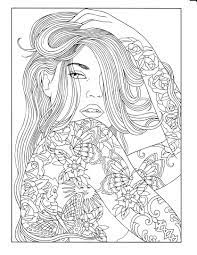 Print complex coloring pages for girls from our site, and invite your child. Hard Coloring Pages For Girls 100 Images Free Printable