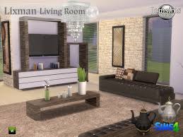 Salon Sims 4 Sims Sims 4 Maison