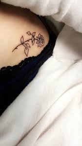 Cute Rose Hip Tattoo Hip Tattoo Rose Tattoo On Hip Hip Tattoo Small