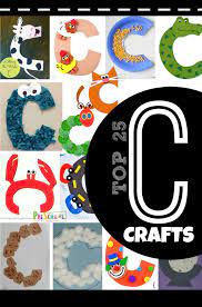 Letter C Crafts Both Uppercase And Lowercase Letter Crafts For Toddler Preschool And Kindergarten Age Ki Letter A Crafts Letter C Crafts Alphabet Preschool