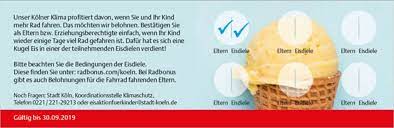 Gratis Eis Fur Kleine Klimaschutzer Stadt Koln