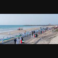 കരുത്തോടെ യുഎഇ; അഭിമാനമുയർത്തി റാസൽഖൈമയിൽ ദേശീയപതാകകൾ ഉയർന്നു