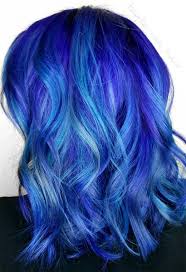 65 Iridescent Blue Hair Color Shades Blue Hair Dye Tips