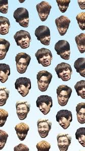 Share bts wallpaper hd with your friends. Rapmonster Collage CÄƒutare Google Bts Wallpaper Bts Pictures Bts Meme Faces