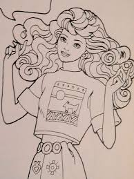 Coloring pages marvel coloring book for adults new stock best. 1990 Barbie A Trip To Santa Fe Coloring Book Colorir Adesivos