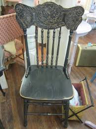 Hand Painted Shabby Chair Cottage Distressed Etsy Antique Wooden Chairs Chalk Paint Chairs Wood Furniture Living Room