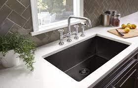 Includes all nuts and washers. Black Stainless Kitchen Sinks Qualified Remodeler