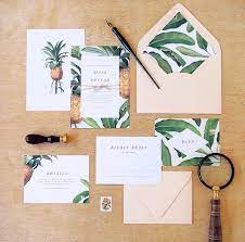 Paper Chase Tropical Wedding And Party Invitations Wedding Stationery Wedding Invitations Invitations