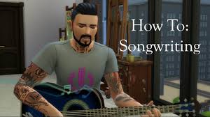 The sims 4 general discussion: How To Write Songs The Sims 4 Tutorial Youtube
