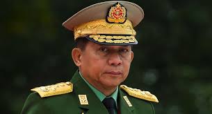 Die entscheidung facht die proteste im land weiter an. Alle Augen Auf Den Armeechef Von Myanmar Min Aung Hlaing Gerichtet Als Das Militar Die Macht Ubernimmt Thailandtip