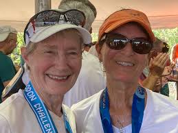 Way & LuAnne age group winners at Julia's run 5k today in down pouring rain