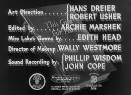 This Gun For Hire (1942) Alan Ladd, Veronica Lake, Robert Preston, Laird  Cregar