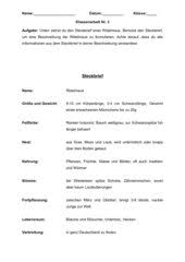 Steckbrief tier englisch vorlage / tier steckbrief blanko 1 tiersteckbrief vorlagen sw steckbriefe tiere sachthemen hus klasse 3 grundschulmaterial de / kostenlose word vorlagen für steckbriefe für schüler und lehrer der grundschule zum ausdrucken. Deutsch Arbeitsmaterialien Tiersteckbriefe 4teachers De
