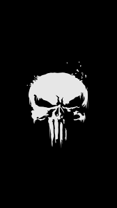 The Punisher Skull Minimal Superhero Dark Wallpaper Darkwallpaperiphone The Punisher Skull Minimal Superhero Dark Punisher Dijital Boyama Kafataslari