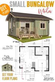 16 Cutest Small And Tiny Home Plans With Cost To Build Craft Mart Small Bungalow Bungalow House Plans Tiny House Floor Plans