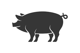 Pig Icon Pig Silhouette Pig Pig Illustration