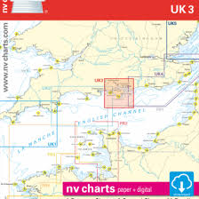 Nv Charts Uk 3 Nv Atlas England The Solent Le Cargo