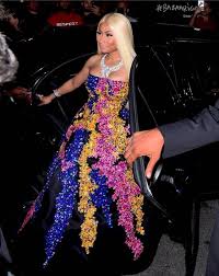 Nicki Minaj Wore Million Dollar Worth Of Diamond Gown To Her Hometown - Celebrities - Nigeria