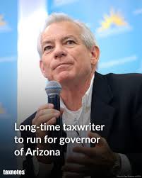 House Ways and Means Committee member David Schweikert, R-Ariz.  (@repdavid), announced that he won't seek reelection and will join his  state's next gubernatorial race. Schweikert, who played a key role in  passing