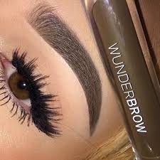 Using My Mywunderbrow Brow Gel In Black Brown Wunderbrow Lashes Are The Eylureofficial Dramatic Lashes Brow Gel Waterproof Eyebrow Eyebrow Gel