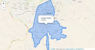 Impresión en plotter de todo el plano o por sectores. Codigo Postal Barrio El Lago Popayan