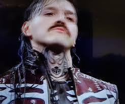 Dominik Mysterio debuts a new neck tattoo (📸: @coldwavestore)