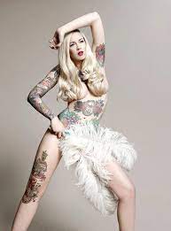 leah jung high fashion models female tattoo models fashion