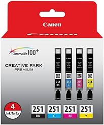 Canon Cli-251 Cyan Ink Tank Compatible To Mg6320 , Ip7220 & Mg5420, Mx –  Arthur Imaging