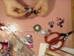 Altered Hat Pin Tutorial Hat Pins Stick Pins Beaded Hat