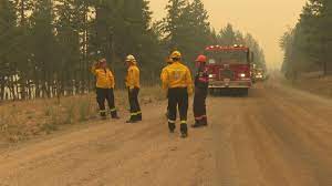 Growth on the white rock lake fire in the north okanagan has prompted a flurry of new evacuations. Jue5jg Alqfnem