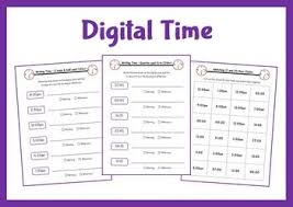 Digital Time Digital Words Time