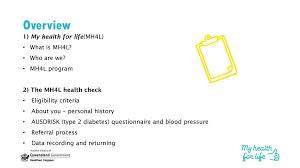 Besides helping with routine expenses, having health insurance removes some of the stress and anxiety that goes with handling a medical emergency. My Health For Life Health Check Training For Health Professionals Ppt Download