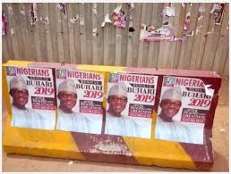 Image result for buhari 2019 posters in benue state
