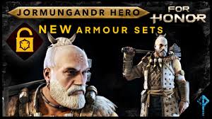 Formed after the cataclysm, the jormungandr drew their numbers from those rejected by the vikings. For Honor New Jormungandr Armour Chimera Youtube