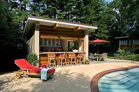 At times, a changing room or resting room or both are also created so that the people can change and take rest later when they have had their bath. Pin By Tfraz On For The Home Pool Bar Design Pool House Designs Pool Bar Ideas