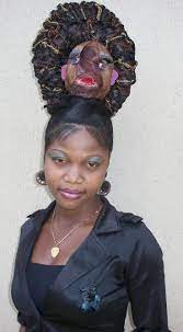 Weird Hairdos Weird Hairstyles From The Hairdressers Conference And Exhibition Coupe De Cheveux Cheveux Fous Cheveux Droles