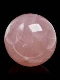 Rose Quartz Quartz Abstract Expressionist Art Rose Quartz Crystal Sphere