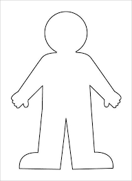 Human Body Outline Printable 23 Human Body Templates Doc Pdf Ppt In 2020 Body Outline Human Body Printables Free Human Body